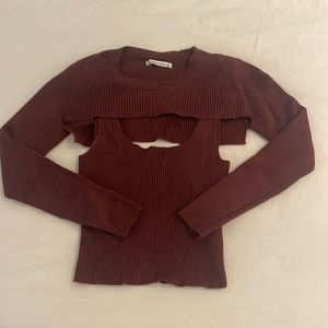 Small two piece Abercrombie & Fitch top